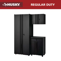Garage Storage System Built for Heavy-Duty Organization, 21-Gauge Steel, Pre-Assembled, Ball Bearing Slides