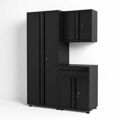 Garage Storage System Built for Heavy-Duty Organization, 21-Gauge Steel, Pre-Assembled, Ball Bearing Slides