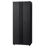 Regular Duty Welded 54.5 In. W X 75 In. H X 19.6 In. D 21-Gauge Steel 3-Piece Garage Storage System in Black